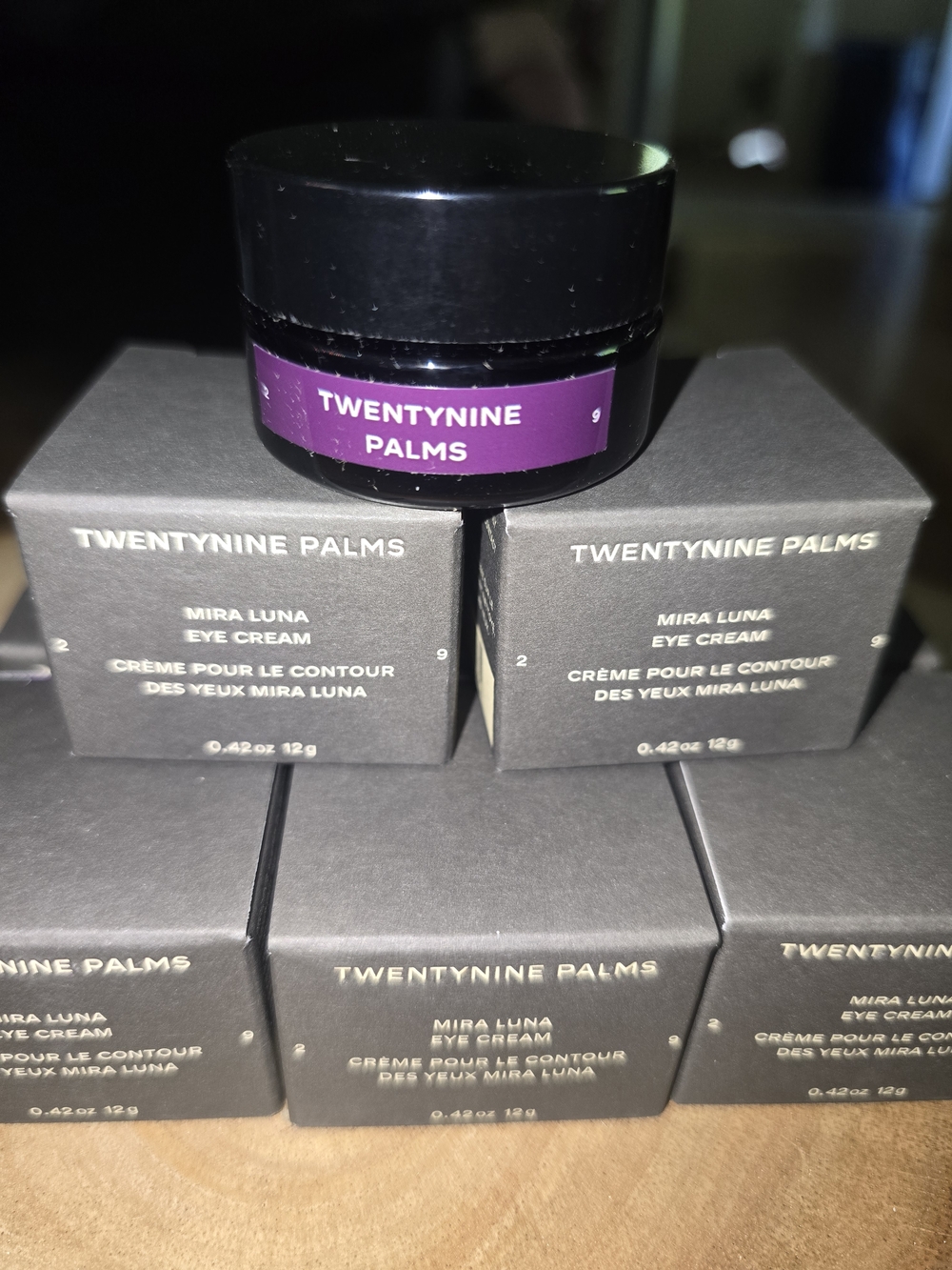Twentynine Palms Mira Luna Eye Cream - Purple Jar